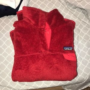Red Patagonia jacket